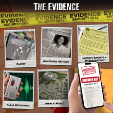 Load image into Gallery viewer, Unsolved Case Files | Pineview Serial Killer - Cold Case Murder Mystery Game | Can You Solve The Crime?