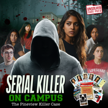 Load image into Gallery viewer, Unsolved Case Files | Pineview Serial Killer - Cold Case Murder Mystery Game | Can You Solve The Crime?